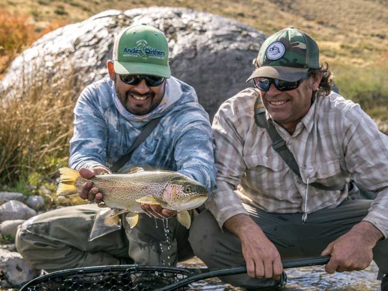 Remote fly-fishing for Trout in Patagonia, Holidays